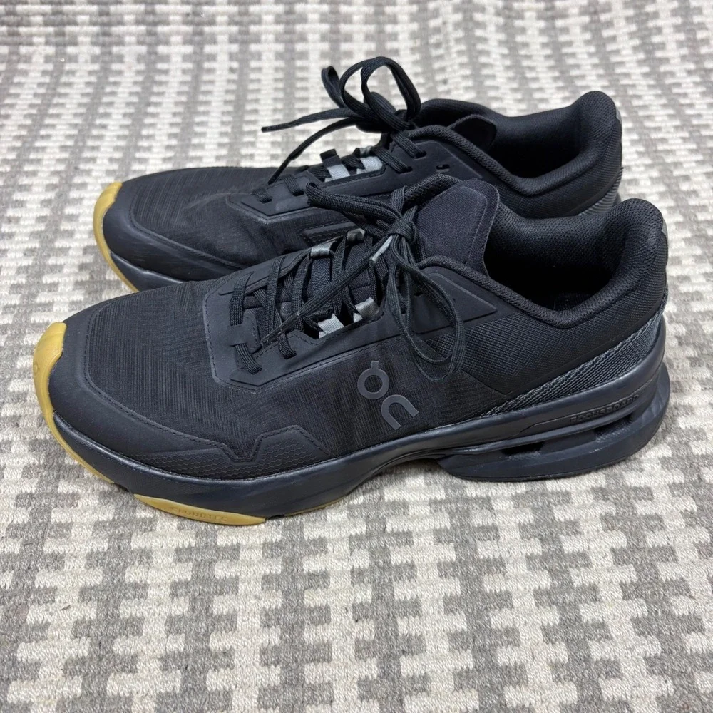 On Cloudpulse Mens Training Shoes Black Gum 3WF30190080 Low Top Sneakers US W9.5